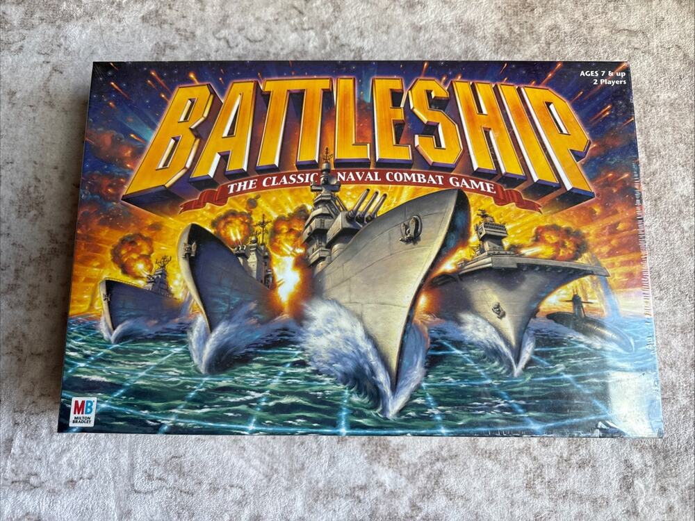 Milton Bradley Battleship Classic Naval Combat Game